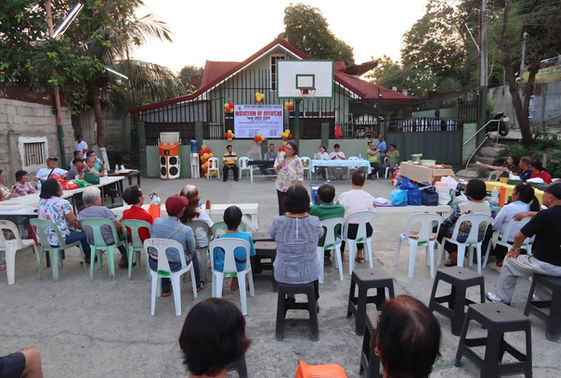Go backs newly inducted Upper Gusa senior citizens leaders