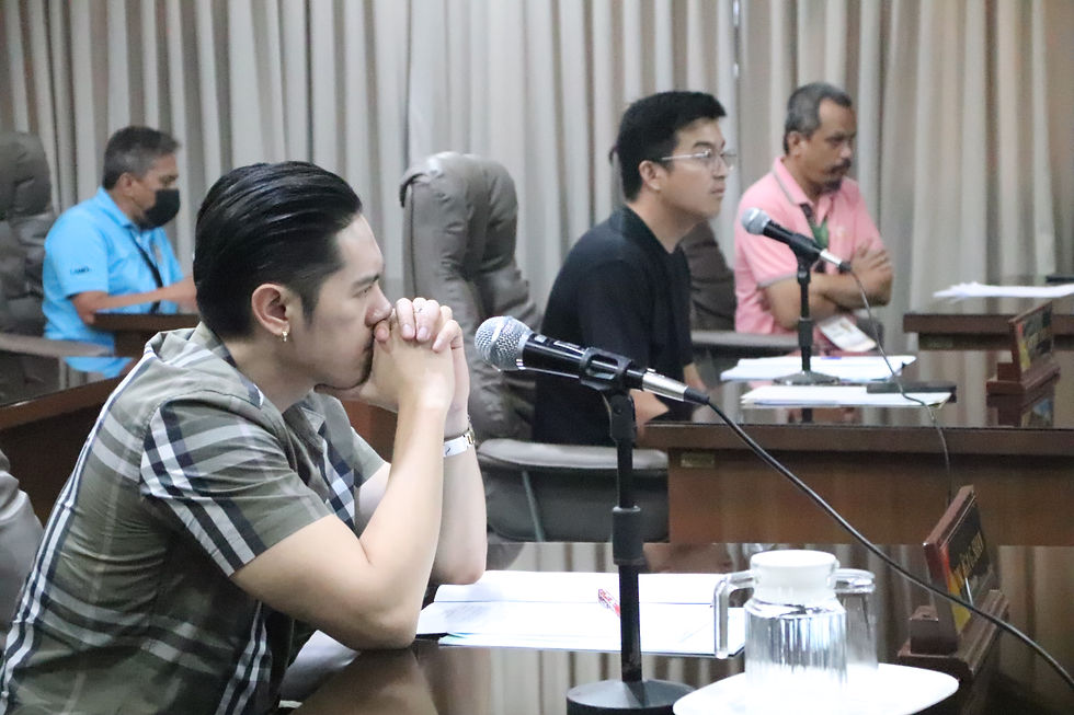 CDO City Councilors Hon. Agapito Eriberto G. Suan and Hon. Jose Pepe S. Abbu Jr.