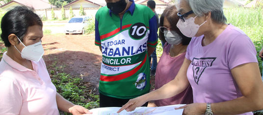 Cabanlas inspects proposed housing project in Lumbia