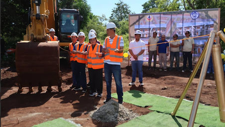 Go joins groundbreaking ceremony for FICCOVILLE-IV Subdivision in Brgy. Lumbia