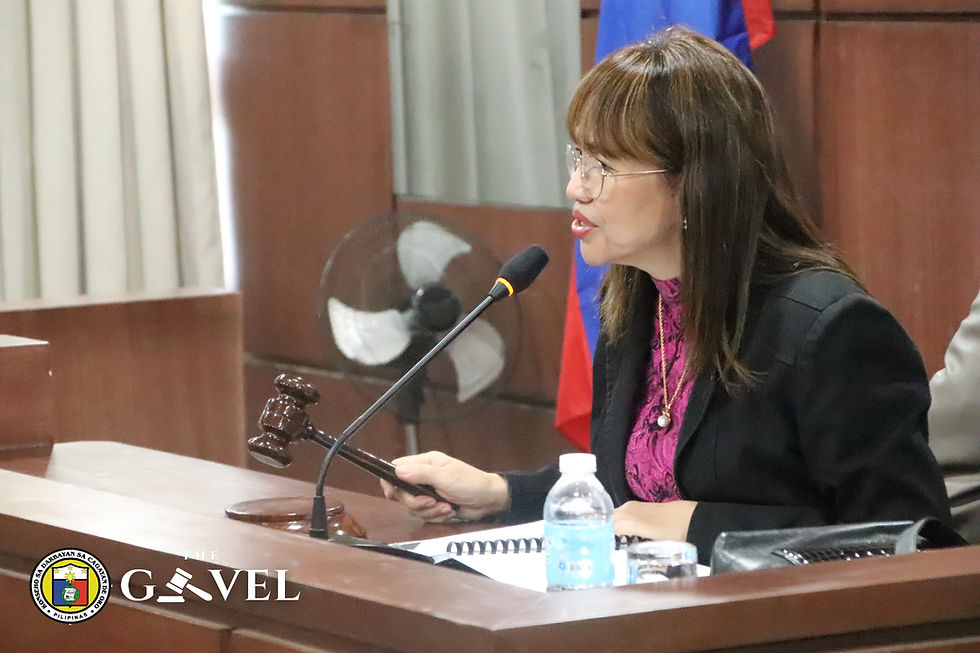 Cagayan de Oro City Vice Mayor Bebot Rodriguez