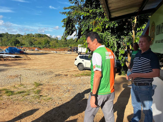 Subd comm conducts inspection of proposed subdivision project in Lumbia