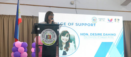 Dahino affirms support for solo parents at culmination activity
