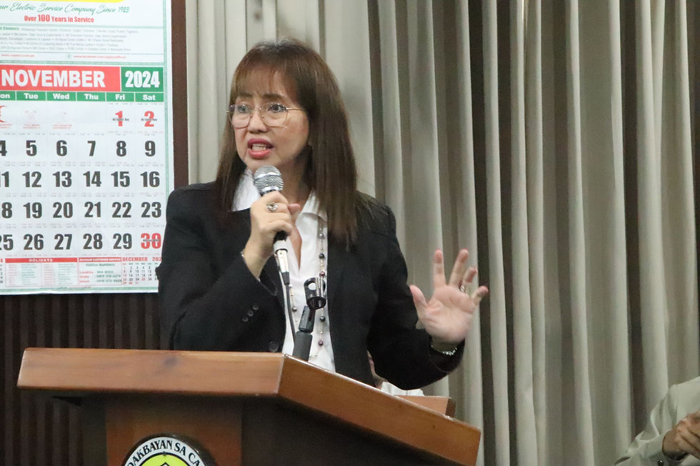 Cagayan de Oro City Vice Mayor Bebot Rodriguez