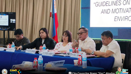 Abaday mitambong sa tigom sa Regional Peace and Order Council-10
