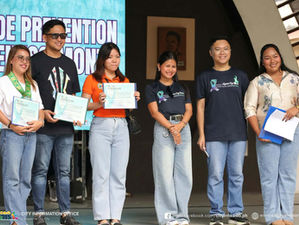 Gaane, Rodriguez supports Lakaw Paglaum for suicide prevention
