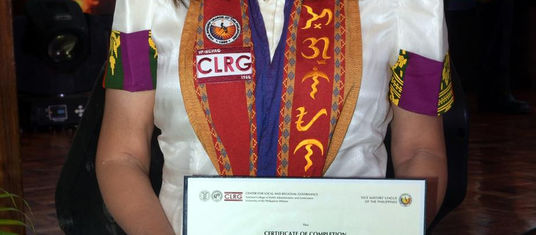 VM Bebot Rodriguez finishes legislative systems management course from UP-NCPAG