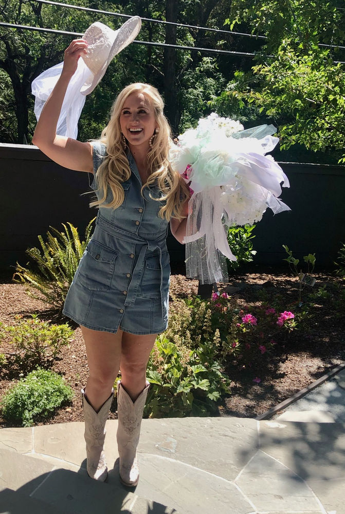 Boots & Bubbly Beautiful Backyard Bridal Shower