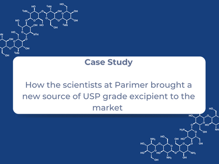 Breaking New Ground: Parimer Scientists Pioneer a USP Grade Excipient for the Market