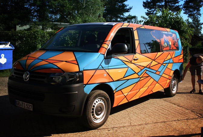 Komplettfolierung Transporter