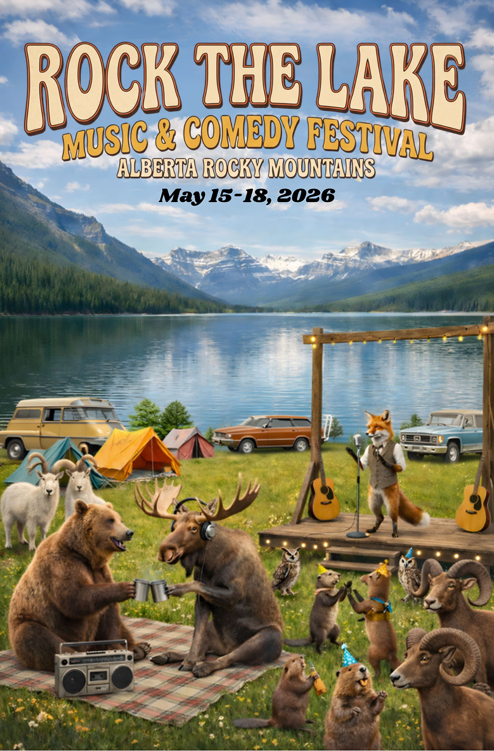 Rock The Lake - Comedy & Music Festival