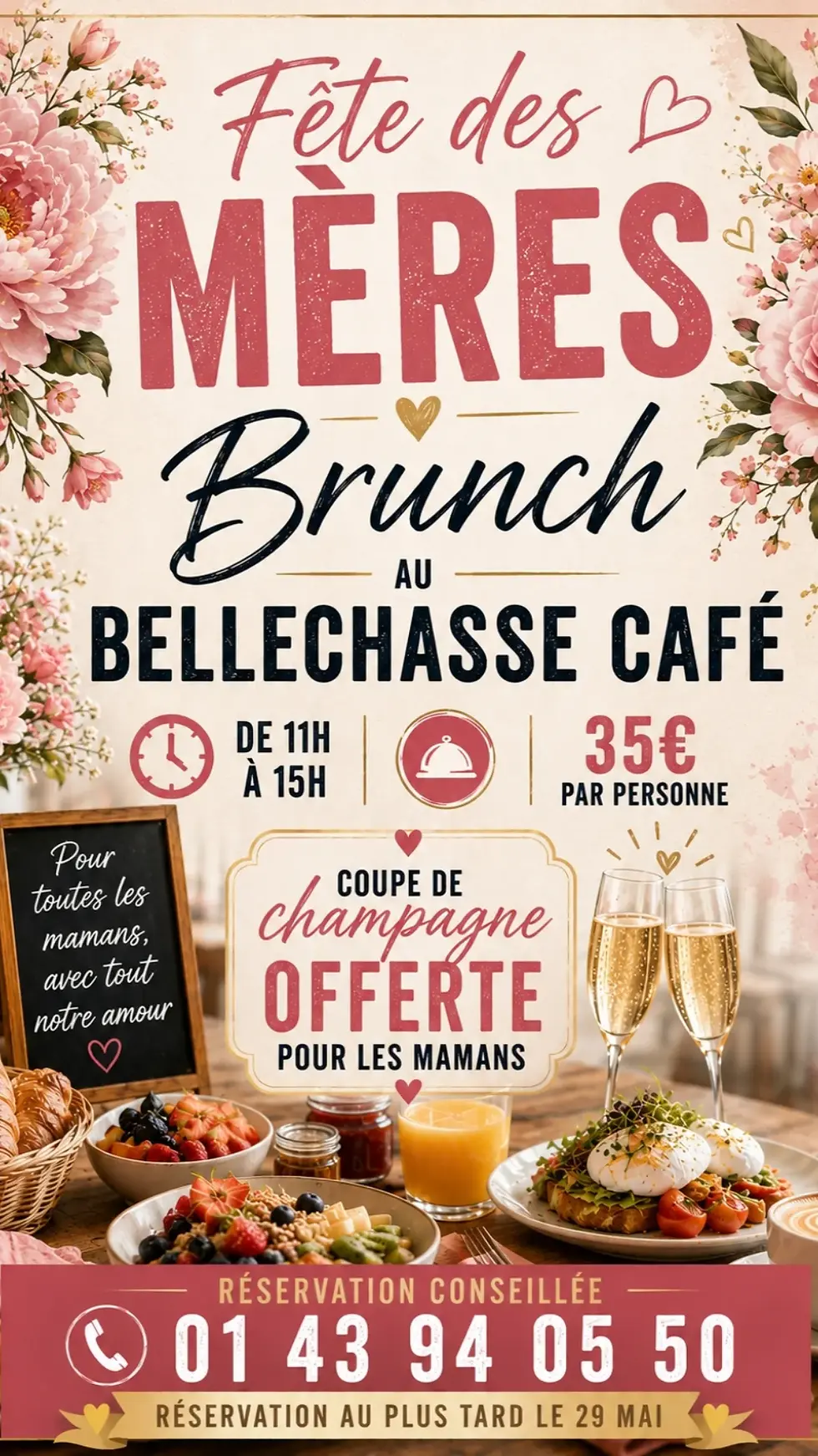 Brunch fête des Mères