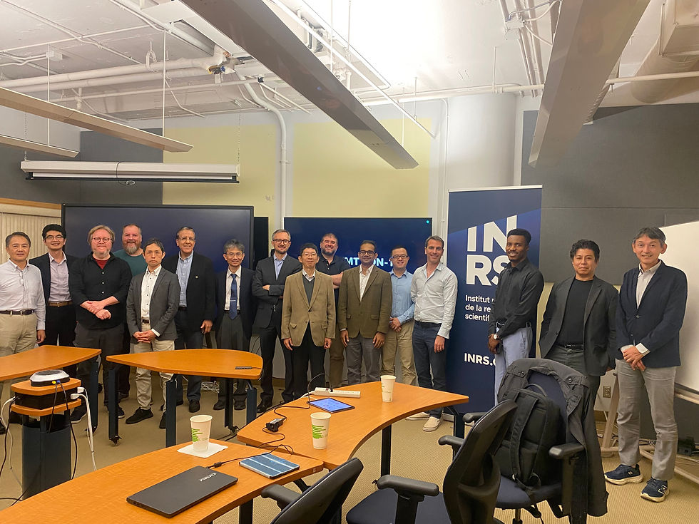 OU delegation visited INRS, Canada