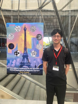 黒川さん(M2)が15th International Conference on the Scientific and Clinical Applications of Magnetic Carriersでポスター発表をしました。