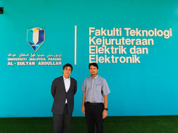 紀和教授がUniversiti Malaysia Pahang Al-Sultan Abdullah(UMPSA),マレーシアを訪問し国際連携に関する議論をするとともに、セミナーで講演を行いました。