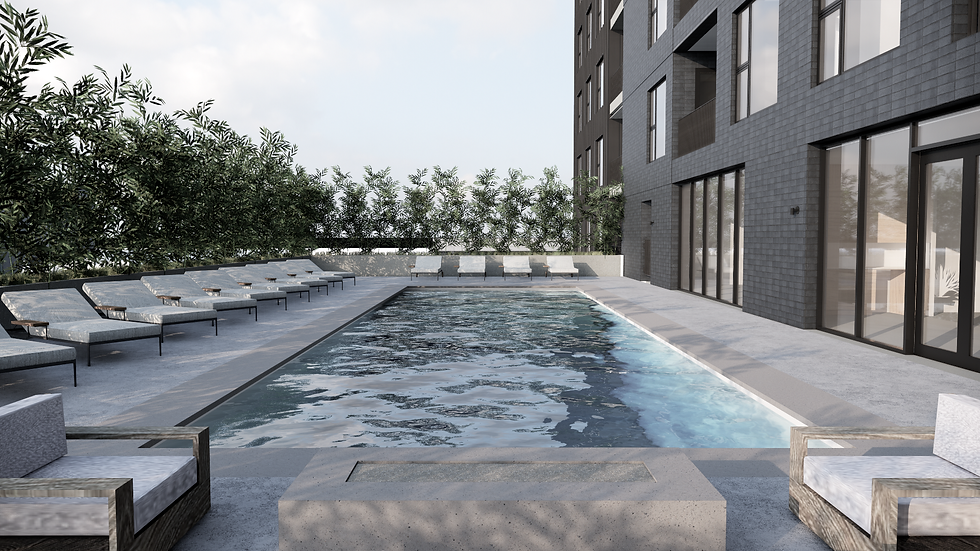 Charlotte - Pool deck