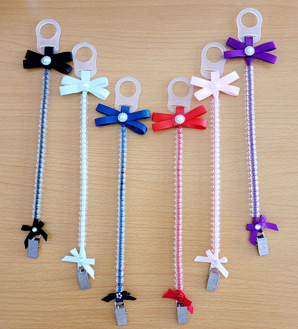 Personalised Dummy Clip