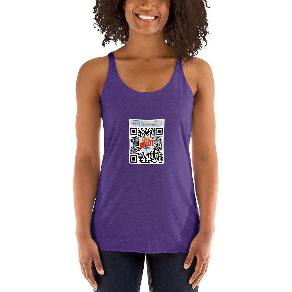Miniatura: Women's Racerback Tank - HYPERCarvertising Click e Vinci