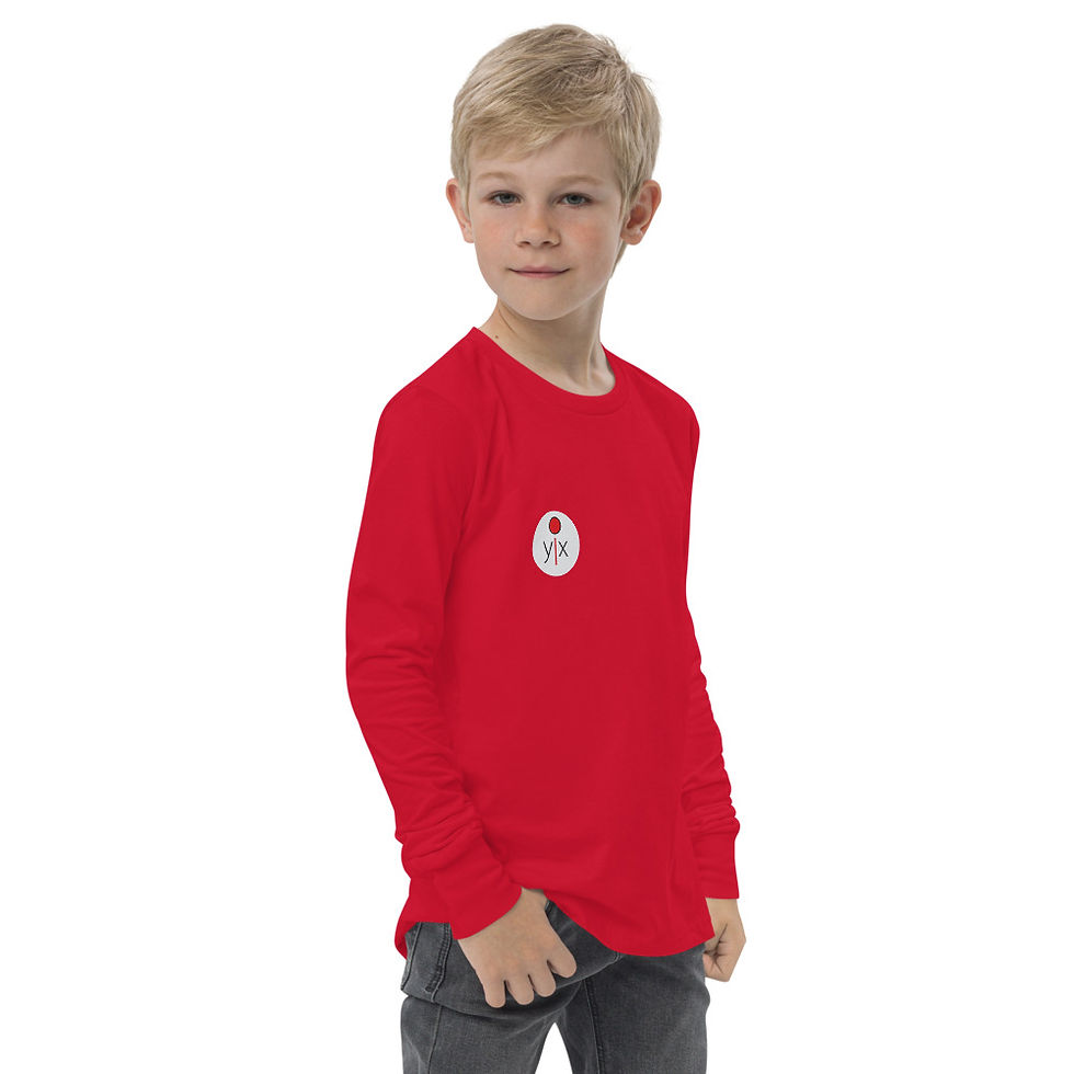 Miniatura: Youth long sleeve tee - yix