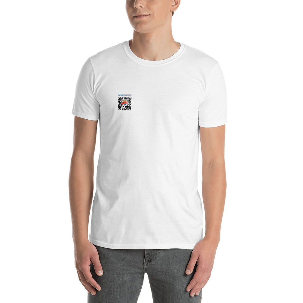 Miniatura: Short-Sleeve Unisex T-Shirt HYPERCarvertising Click e Vinci Cuore