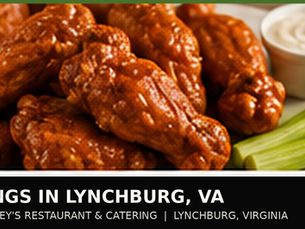 Wings in Lynchburg Virginia at Charley's Restaurant and Catering