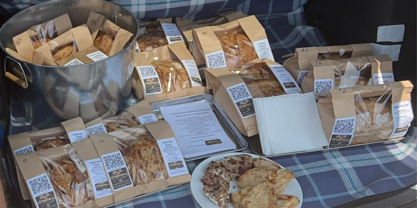 Arranged Food and Objects
