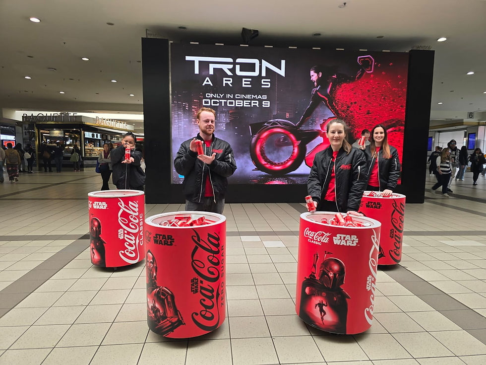 Sydney experiential activation map highlighting foot-traffic flows at Martin Place