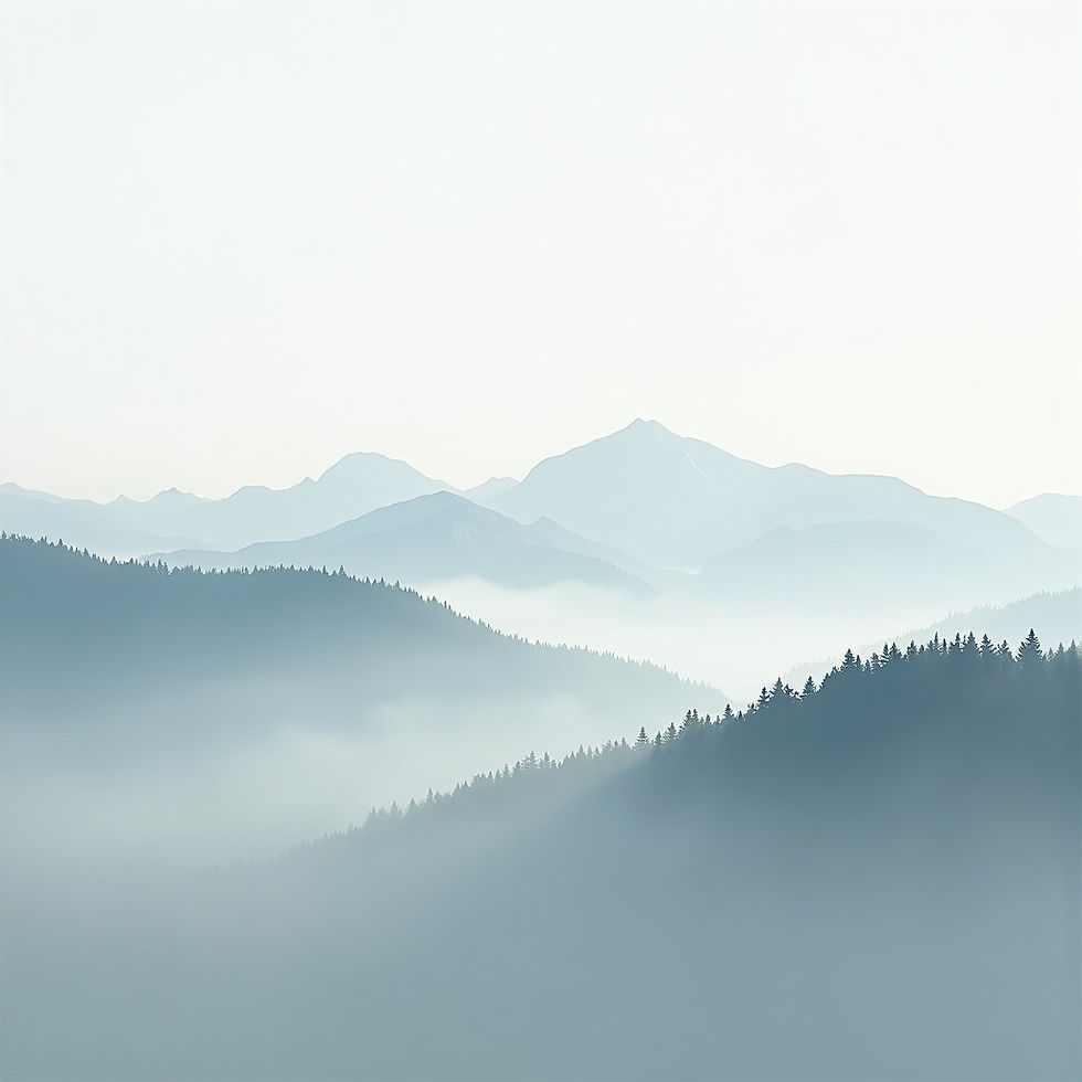 Misty Mountain Morning