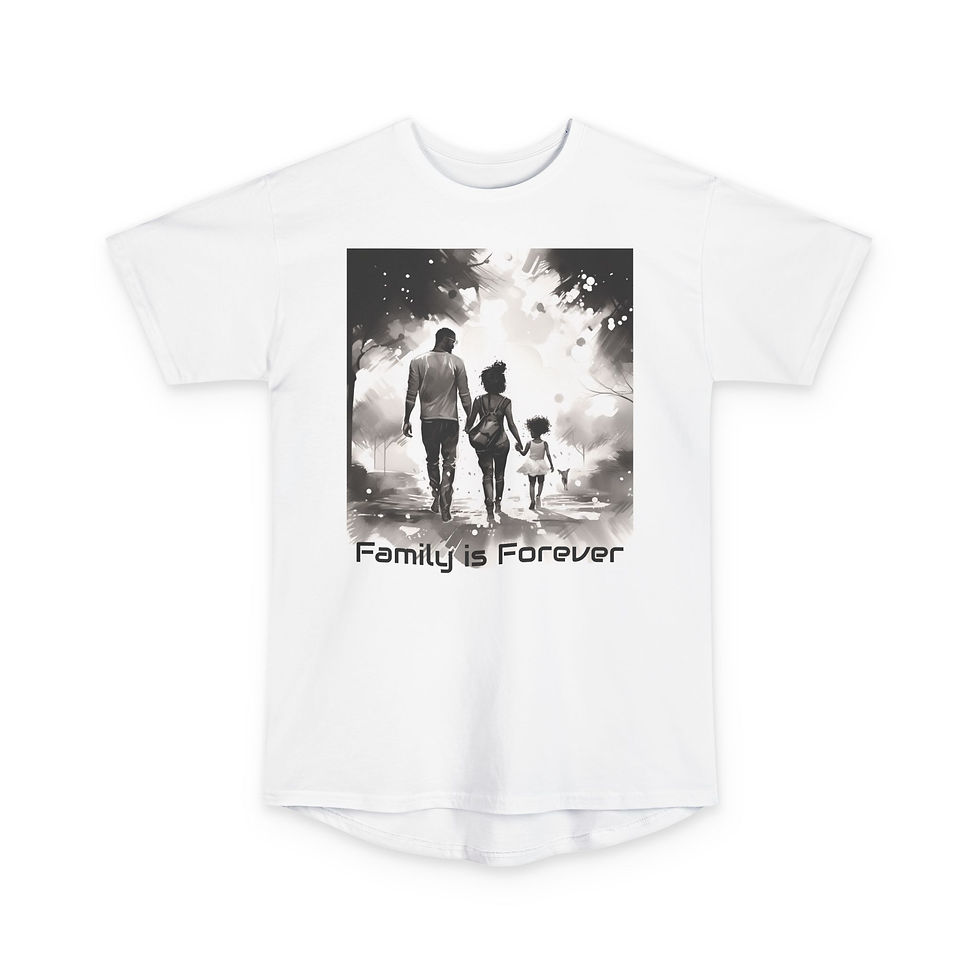 Thumbnail: Graphic T-Shirt - Family Forever (w/back-quote)