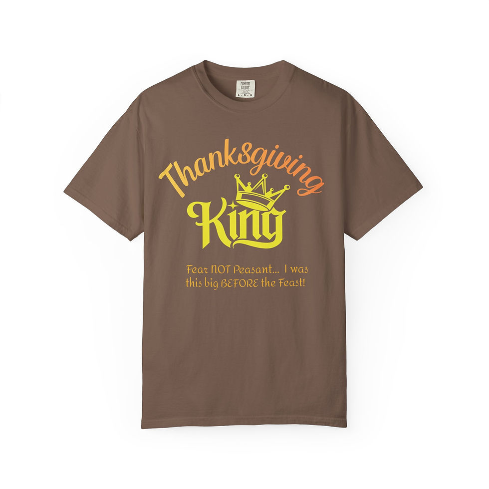 Thumbnail: Thanksgiving King Unisex T-Shirt - Celebrate Accordingly
