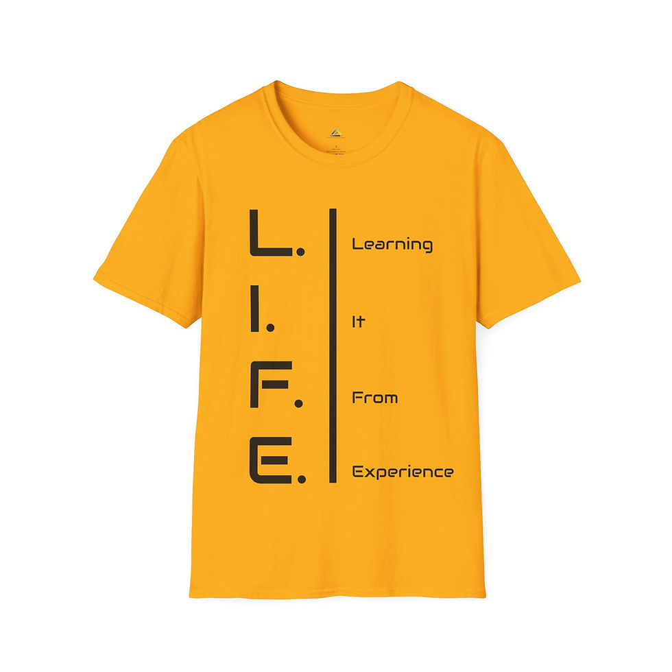 Thumbnail: Light Cotton Graphic T-Shirt - LIFE