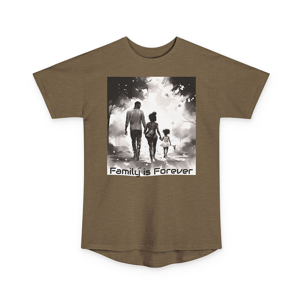 Thumbnail: Graphic T-Shirt - Family Forever (w/back-quote)