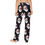 Thumbnail: Kids Graphic Pajama Pants - Black Santa