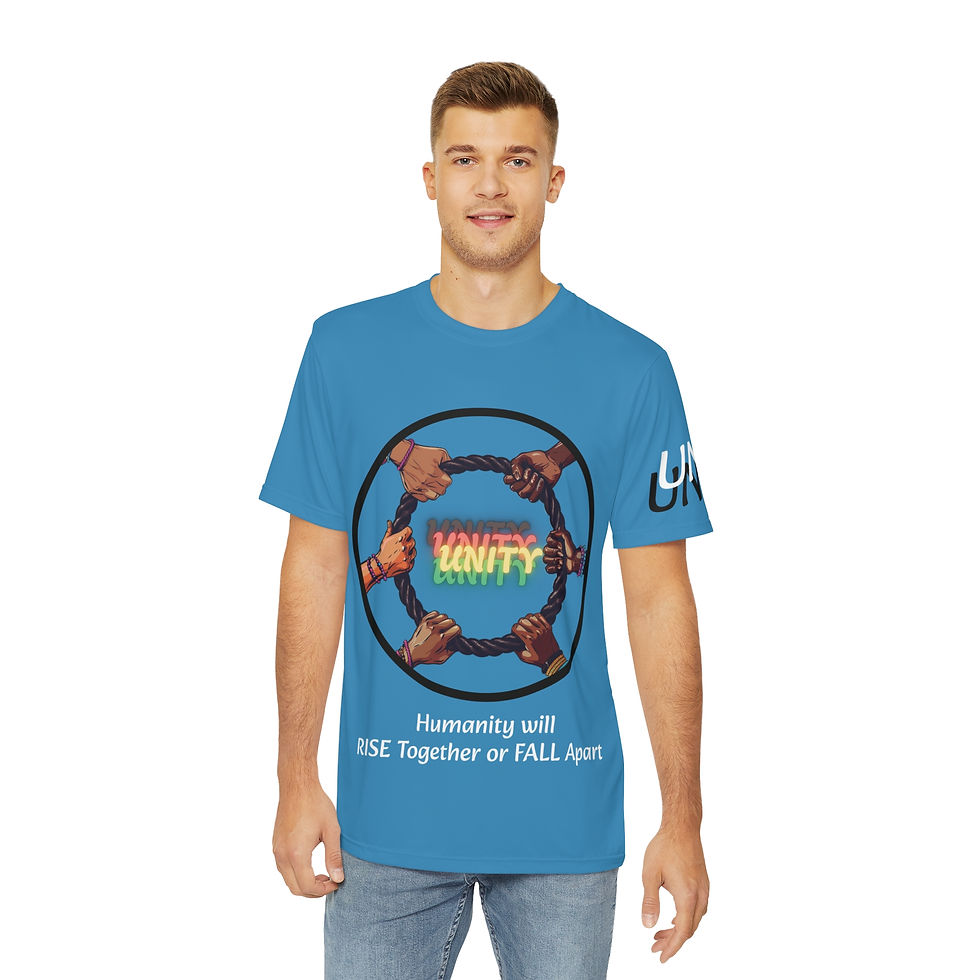 Thumbnail: Comfort Polyester Graphic T-Shirt - Unity