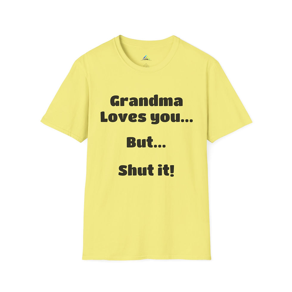 Thumbnail: Graphic T-Shirt - Grandma Loves You