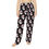 Thumbnail: Women's Graphic Pajama Pants - Black Santa