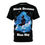 Thumbnail: Athletic Polyester Graphic T-Shirt - Black Dreams Blue Sky