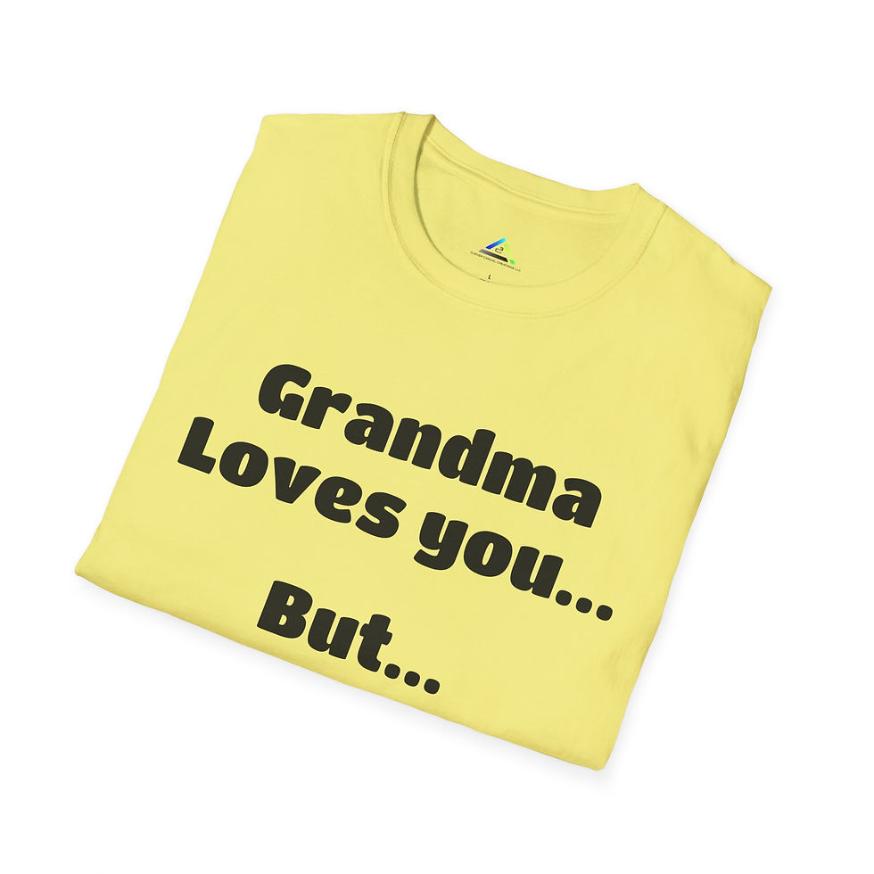 Thumbnail: Graphic T-Shirt - Grandma Loves You