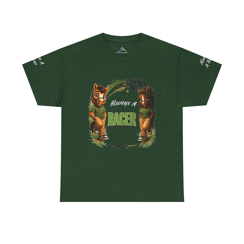 Thumbnail: Always a Racer Graphic T‑Shirt (African American)
