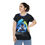 Thumbnail: Women's Polyester Graphic T-Shirt - Black Dreams Blue Sky