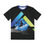 Thumbnail: Polyester Graphic T-Shirt - Black Dreams Blue Sky