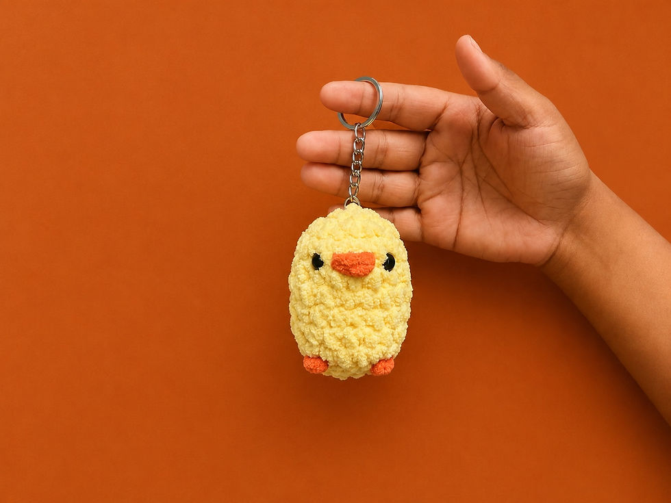 Crochet Handmade Keychain
