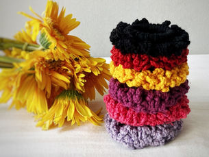 Handmade gifts for her India — crochet hair accessories bags and soft toys by Made of Hands Uttarakhand