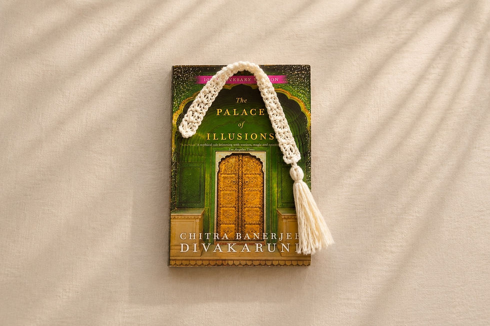 Lost Between The Pages handmade crochet bookmark India — Teachers Day gift Made of Hands Uttarakhand