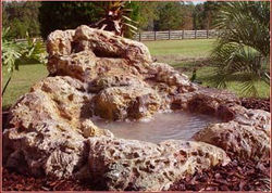 Coral Rock Fountain