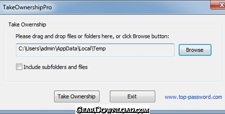 TakeOwnershipPro  Crack Registration Code [32|64bit]