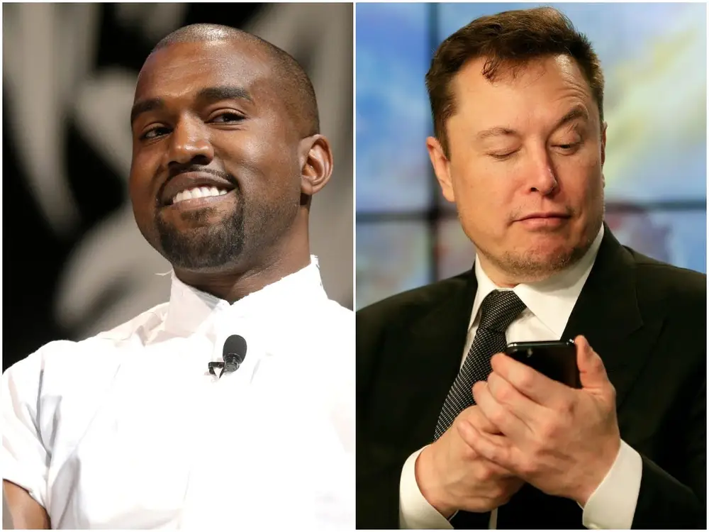 Kanye West posted a bizarre Instagram rant calling Elon Musk a 'genetic hybrid,' days after once again being kicked off Twitter