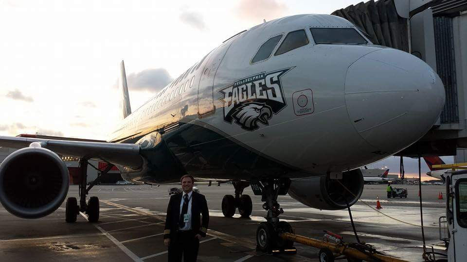 Our Chartered Flight to Eagles games!
