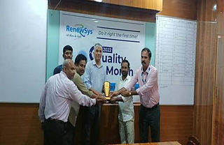 5S award to RM Stores Dept