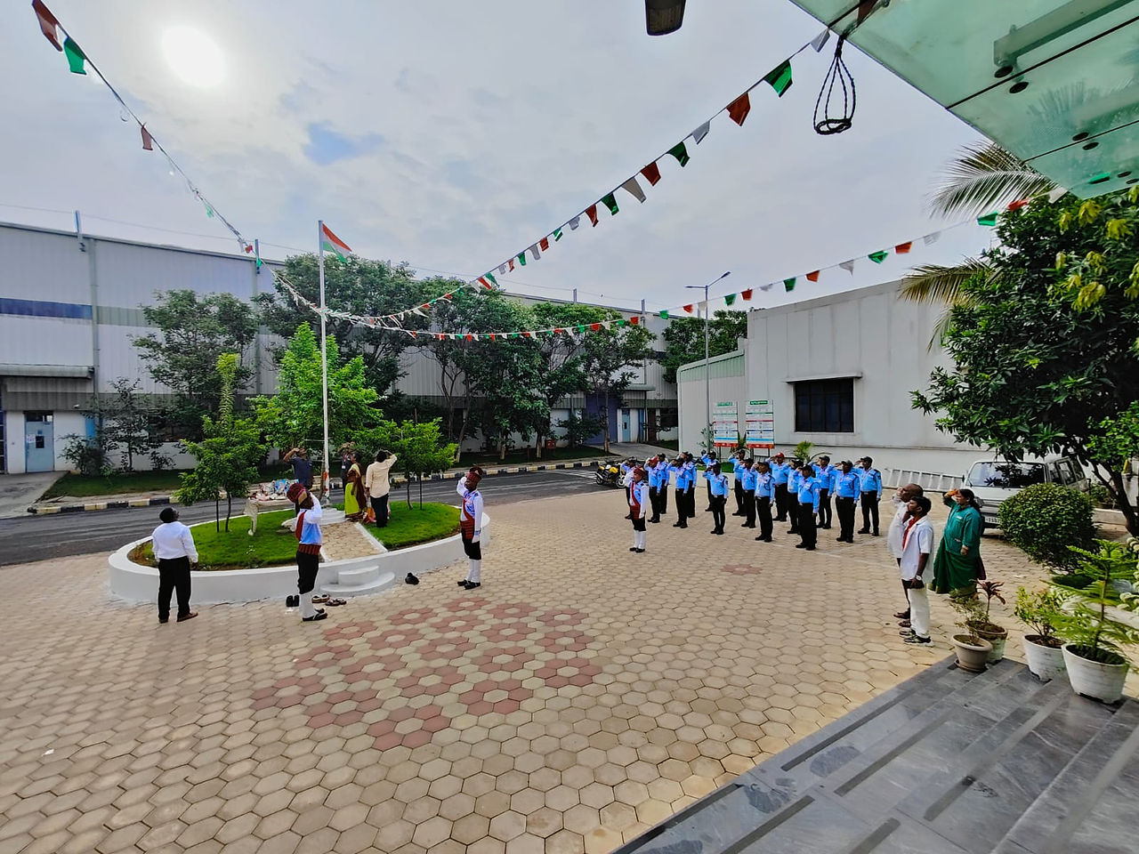 Salute to the National Flag